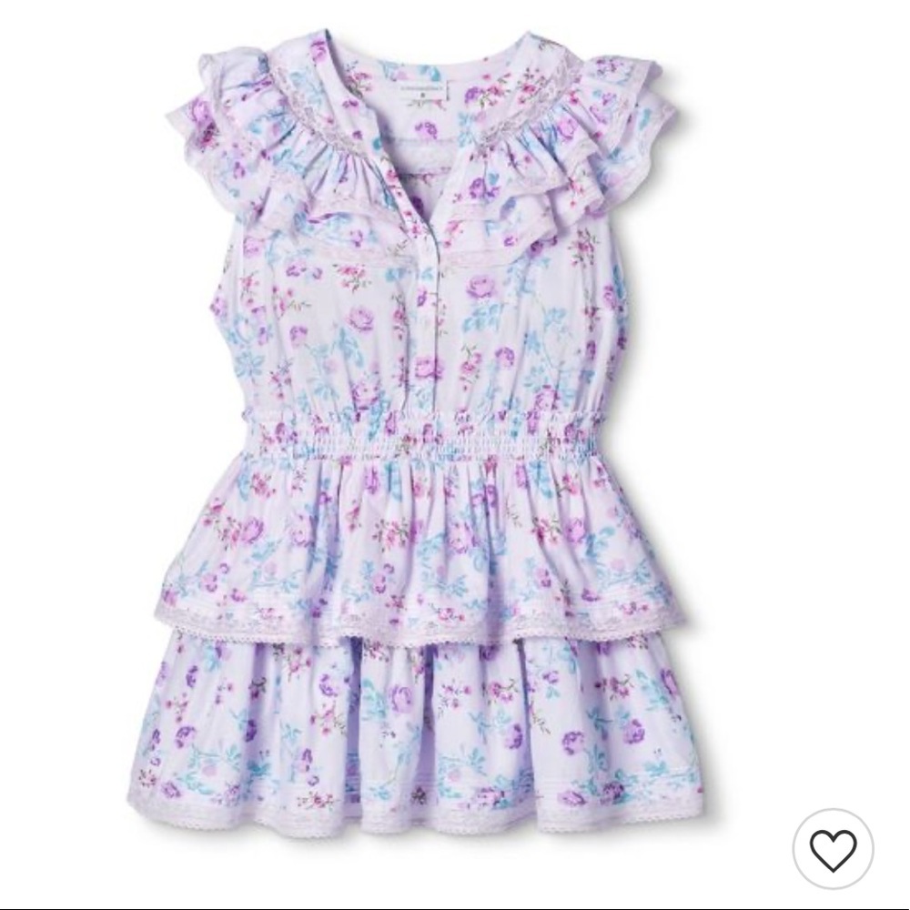 NWT Loveshackfancy x Target Lou Ruffle Dress XXS